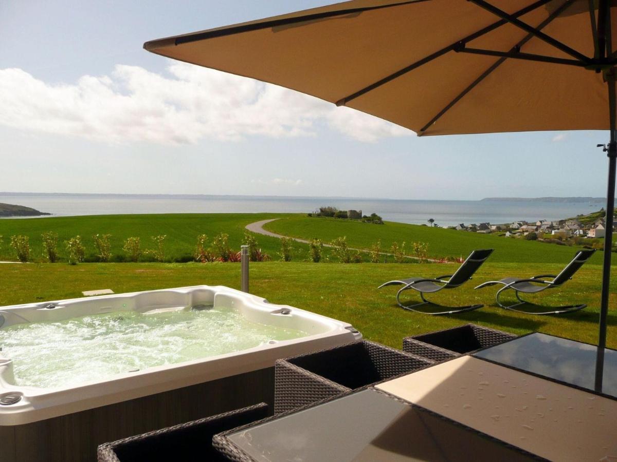 Panoramic Sea View And Jacuzzi, Premium, Telgruc-Sur-Mer Zewnętrze zdjęcie