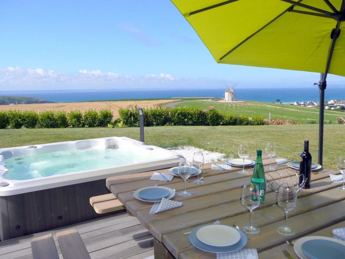 Panoramic Sea View And Jacuzzi, Premium, Telgruc-Sur-Mer Zewnętrze zdjęcie